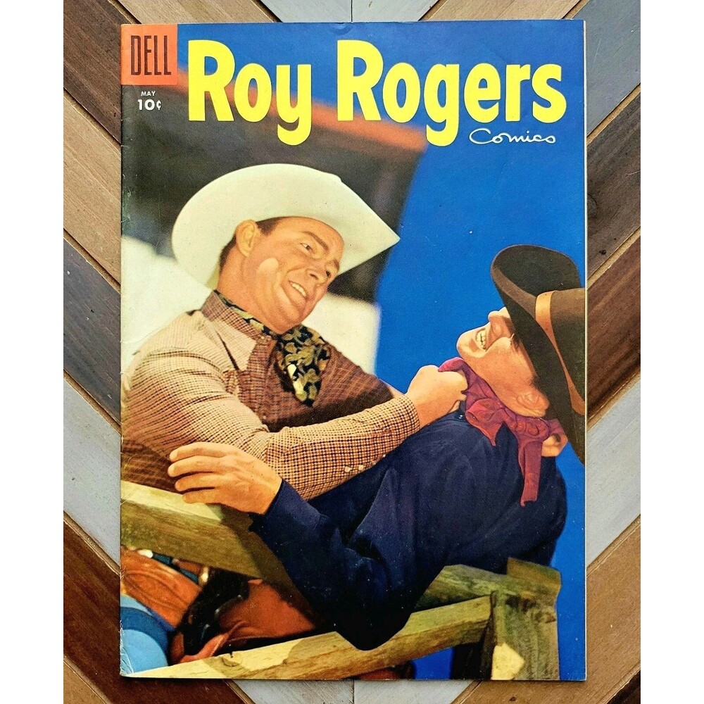Roy Rogers #89 (Dell 1955) John Buscema Art! 10 cents! Golden Age Western (6.0)